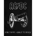 Black - Side - AC-DC Unisex Adult About To Rock T-Shirt