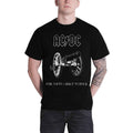 Black - Front - AC-DC Unisex Adult About To Rock T-Shirt