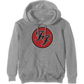 Grey - Front - Foo Fighters Unisex Adult Logo Hoodie