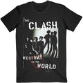 Black - Front - The Clash Unisex Adult Westway To The World T-Shirt