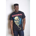 Black - Front - Iron Maiden Unisex Adult Piece of Mind T-Shirt