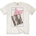 Beige - Front - David Bowie Unisex Adult Serious Moonlight T-Shirt