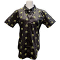 Black - Front - Queen Unisex Adult All-Over Print Shirt