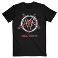 Black - Front - Slayer Unisex Adult Hell Awaits Tour Back Print T-Shirt