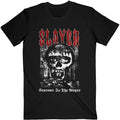Black - Front - Slayer Unisex Adult Acid Rain T-Shirt