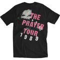 Black - Back - The Cure Unisex Adult The Prayer Tour 1989 T-Shirt