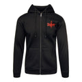 Black - Front - Slipknot Unisex Adult 9 Point Star Full Zip Hoodie