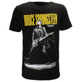 Black - Front - Bruce Springsteen Unisex Adult Winterland Ballroom Guitar T-Shirt