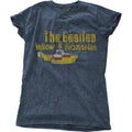 Denim Blue - Front - The Beatles Womens-Ladies Yellow Submarine Nothing Is Real T-Shirt