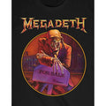 Black - Side - Megadeth Unisex Adult Peace Sells Track List Back Print T-Shirt