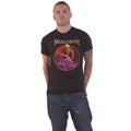 Black - Front - Megadeth Unisex Adult Peace Sells Track List Back Print T-Shirt