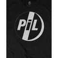 Black - Side - Public Image Ltd Unisex Adult Logo T-Shirt