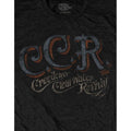 Black - Side - Creedence Clearwater Revival Unisex Adult T-Shirt