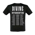 Black - Back - Slayer Unisex Adult Intervention 2014 Dates Back Print T-Shirt