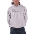 Grey - Back - The 1975 Unisex Adult ABIIOR Version 2 Hoodie