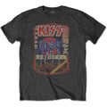 Black - Front - Kiss Unisex Adult Destroyer Tour 78 T-Shirt