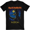 Black - Front - Iron Maiden Unisex Adult Fear Of The Dark Moonlight T-Shirt