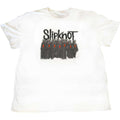 White - Front - Slipknot Unisex Adult Choir Cotton T-Shirt