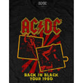 Black - Side - AC-DC Unisex Adult Back In Black World Tour 1980 T-Shirt