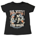 Black - Front - Bob Marley & The Wailers Womens-Ladies T-Shirt