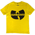 Yellow - Front - Wu-Tang Clan Unisex Adult Logo Cotton T-Shirt