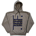 Grey - Front - New Order Unisex Adult Movement Pullover Hoodie