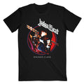 Black - Front - Judas Priest Unisex Adult Stained Class Circle T-Shirt