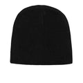 Black - Back - Carcass Unisex Adult Logo Beanie