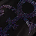 Black - Side - Prince Womens-Ladies Symbol Embellished T-Shirt