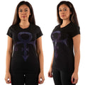 Black - Lifestyle - Prince Womens-Ladies Symbol Embellished T-Shirt