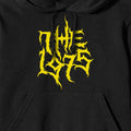 Black - Back - The 1975 Unisex Adult Logo Pullover Hoodie