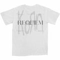 White - Back - Korn Unisex Adult Requiem Cotton T-Shirt