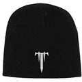 Black - Front - Trivium T Logo Beanie