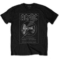 Black - Front - AC-DC Unisex Adult For Those About To Rock 40th T-Shirt