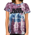 Blue-Red - Lifestyle - Black Sabbath Unisex Adult Wavy Logo T-Shirt