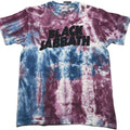 Blue-Red - Front - Black Sabbath Unisex Adult Wavy Logo T-Shirt