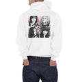 White - Back - BlackPink Unisex Adult Shut Down Photograph Pullover Hoodie