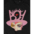 Black - Side - Boy George & Culture Club Unisex Adult Collage Cotton T-Shirt