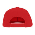 Red - Back - AC-DC Unisex Adult Logo Baseball Cap