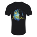 Black - Back - Iron Maiden Unisex Adult Fear Of The Dark Eddie Oval T-Shirt