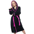 Black-Hot Pink - Side - Yungblud Unisex Adult I´m Weird Robe