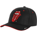 Black - Front - The Rolling Stones Unisex Adult Logo Baseball Cap