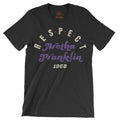 Black - Front - Aretha Franklin Unisex Adult Respect Cotton T-Shirt