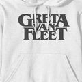 White - Back - Greta Van Fleet Unisex Adult Logo Hoodie