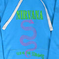 Blue - Back - Nirvana Unisex Adult Serve The Servants Neon Pullover Hoodie