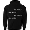 Black - Back - Sex Pistols Unisex Adult Pretty Vacant Pullover Hoodie