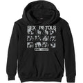 Black - Front - Sex Pistols Unisex Adult Pretty Vacant Pullover Hoodie