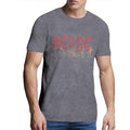 Charcoal Grey - Front - AC-DC Unisex Adult Silhouette T-Shirt