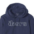 Navy Blue - Back - The Doors Unisex Adult Logo Pullover Hoodie