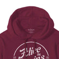 Maroon - Back - Alice In Chains Unisex Adult Circle Logo Pullover Hoodie